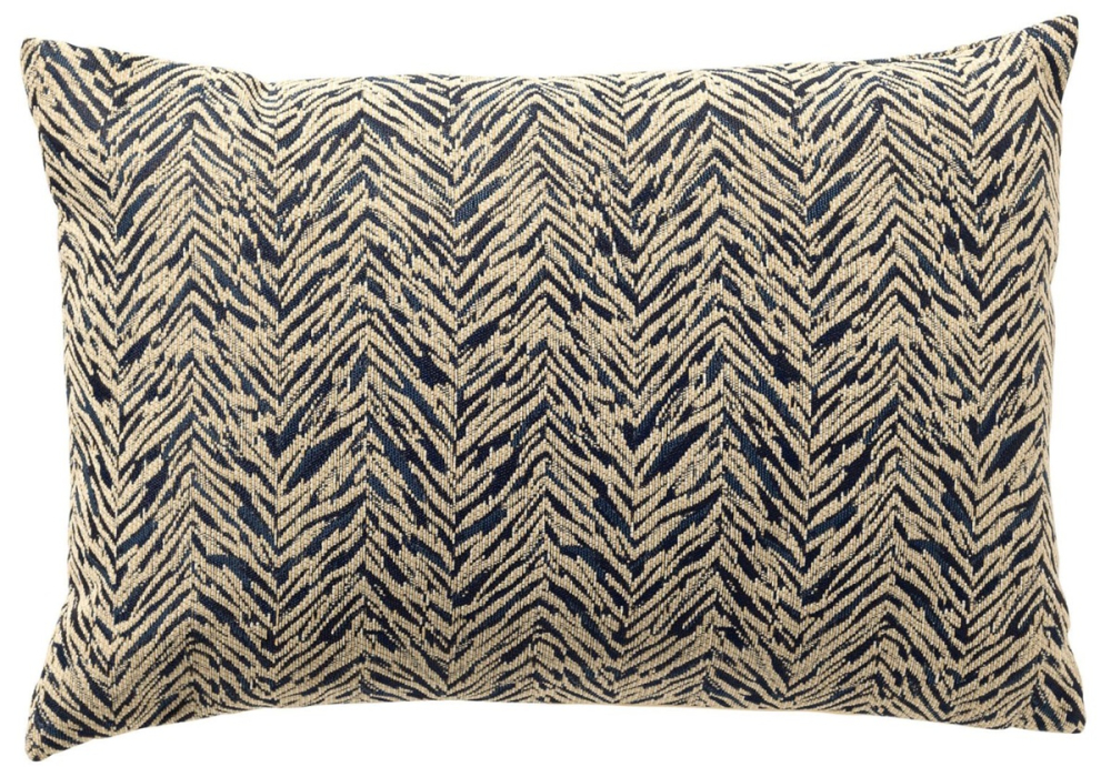 Dutch Decor Kissenhülle 'Augusta' 40 x 60 cm Insignia Blue - Blau